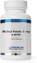Douglas Laboratories - Metrik 5 mg (5-MTHF) - Cardiovasüler Sağlık ve Mood Destek için Biyolojik Olarak Aktif Vitamin B9 - 60 Capsulescular Health and Mood - 60 Capsules