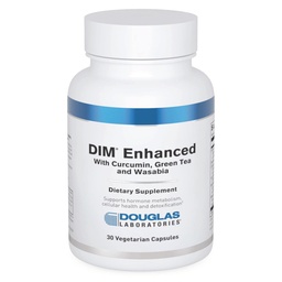 Douglas Laboratories DIM Geliştirilmiş - Hormon Dengesi, Hücre Sağlığı ve Detox* - Antioksitlerle, Yeşil Çay Ekstraksiyon & Wasabia - 30 Vegetarian Capsules