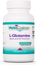 Nutricology L-Glutamine Powder - Gut Health for Men & Women, Free Form Amino Acid, Pure, 4.7g Supplement - 7.1 Ounce