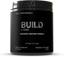 Build + GAA, Muscle Building and Recovery, Raspberry Lemonade, Patent Pending GAA + Kretine Monohidrat, Güçlü, Performansı ve Kas Büyümesini Geliştirin – Kretine, GAA, Betaine - 30 Hizmetler