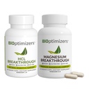 BiOptimizers - Magnezyum Breakthrough (60 Capsules) ve HCL Breakthrough (90 Capsules) Supplement Sche