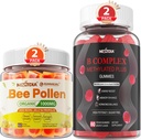 Arı Büyüme Organik 1000 mg + Vegan Süper Medeniyetleri Kadınlar Için B Kompleks Vitamin Gummies