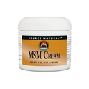Source Naturals MSM Cream, Advanced Liposomal Delivery, Softens and Smooths Skin, 4 Ounces