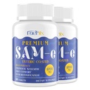 Beyin için 1200 MG SAM e Supplement, Mood, Ortak ve Liver, High Abors SAM-e (S-Adenosyl-L-Methionine) CoQ10, 5-HTP, Giriş 120 Tablet, Vegan