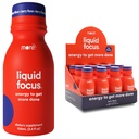 Daha Fazla Laboratuarlar Sıvı Odak, Nootropic Smart Drink with Powerful Antioksis & Adaptojenik Herbs for Energy and Concentration, 150 mg Caffeine (Brook of 12)