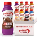 Premier Protein Shakes, 8 Flavor Diversity Pack, 30g protein, 1g Sugar, 24 Vitamins & Minerals, Nutrients to Support Immune Health 11.5 Fl Oz (8 Pack)