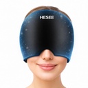 Migraine Relief Cap, Headache Relief Hat for Migraine Cap, Hot and Cold Therapy, Headache Eyes Maske for Stress Relief, Ice Pack Head, Sinus, Puffy Eyes, Gerç, Black And Cold Therapy, Headache Eyes Maskesi