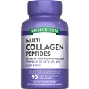 Nature's Truth Multi Collagen Peptides Capsules | Types I, II, III, IV, V, VII, VIII, X, XII & XXII | 2000 mg | 90 Count | Keto Friendly | Non-GMO and Gluten Free Supplement