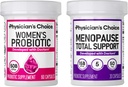 Doktor CHOICE Total Womens Menopause Support Sche - Womens Probiyotik 60ct + Menopause Probiyotik 30ct