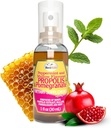 Beelife Propolis Throat Spray – Soothing Honey, Mint & Pomegranate - Natural Immune Support & Sore Throat Relief - Antioxidants, Rich in Flavonoids & Artepillin C, No Sugar, Gluten-Free, 1-Pack, 30ml