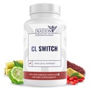 CL Switch – Heart Wellness Supplement – Sağlıklı Cholesterol Seviyeleri ve Kan Baskısı Zaten Normal Ortada * – Citrus Bergamot, Berberine, Red Yeast Rice – 60 Capsules