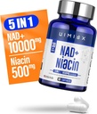 NAD+ Supplement 1000mg & Niacin(Vitamin B3) 500mg, Nad Plus Boosting Supplement for Woman and Man, Nicotinamide Riboside (NR) Supports Anti-Aging, Energy, Brain, Muscle, Non-GMO, Gluten-Free,74