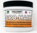 Dogzymes GRO-Hair for Length of Coat or Feathering, Fast Coat growth or When sparse Coat and/or Bald Spots Need in.
